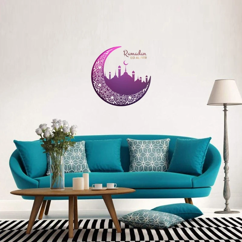 

Eid Mubarak Ramadan 3D Window Sticker Muslim Islam Wall Decals DIY Wallpaper 094A
