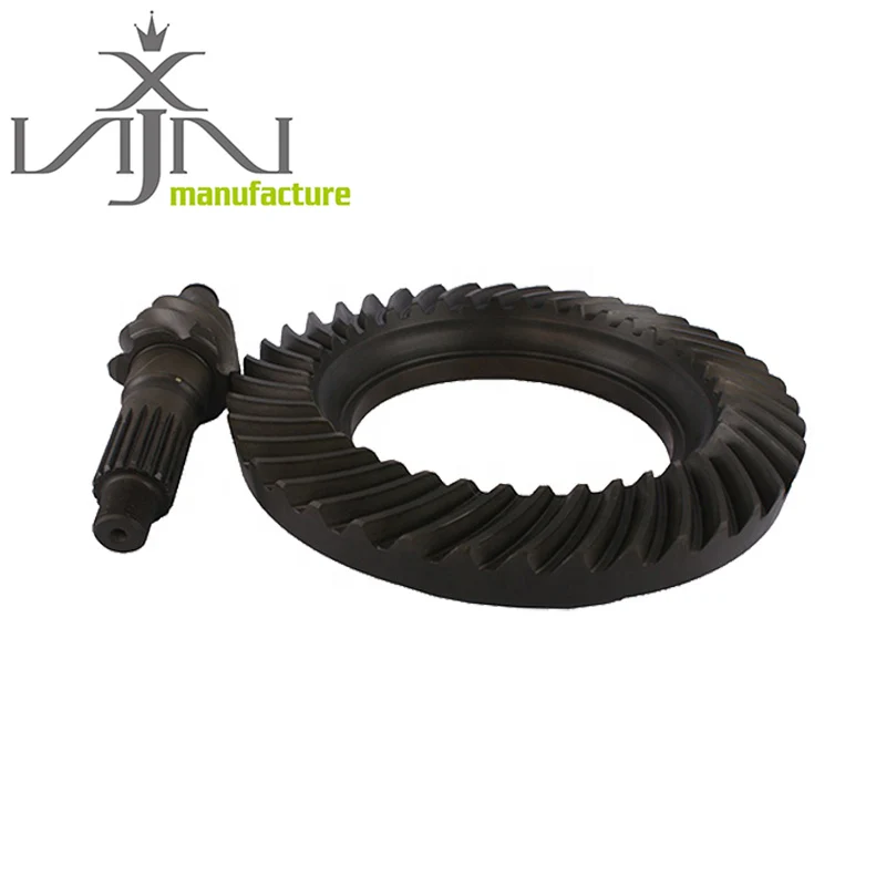 

PS120 6x40 Speed Ratio Hot Sale Crown Wheel and Pinion Best Quality For Mitsubishi Canter FUSO 20CrMnTiH3 Black 1 Year Warranty