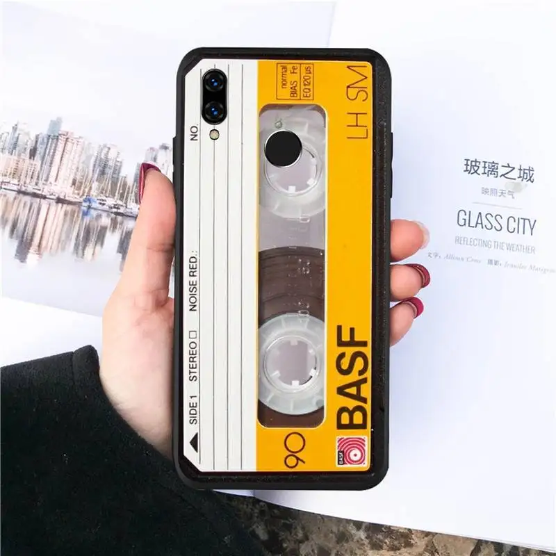 

Magnetic tape retro Old objects Phone Case For Huawei honor Mate P 10 20 30 40 Pro 10i 9 10 20 8 x Lite Luxury brand funda coque