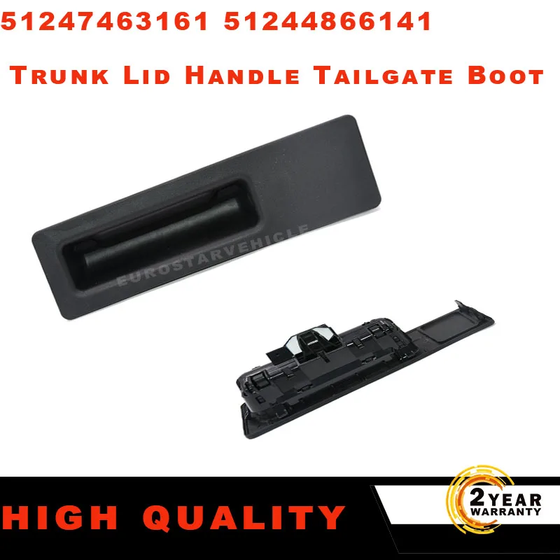

For BMW Series 5, X1, X3 , X4, X5, X6 51247463161 51244866141 51247368752 Trunk Lid Handle Tailgate Boot