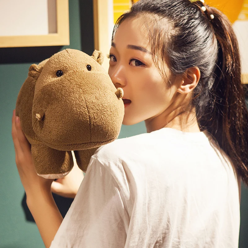 

Cartoon Hippo Elephant Plush Toy Pillow High Quality Plush Toy Children Birthday Gift Valentine Gift Pluszaki Plushie BC50MR
