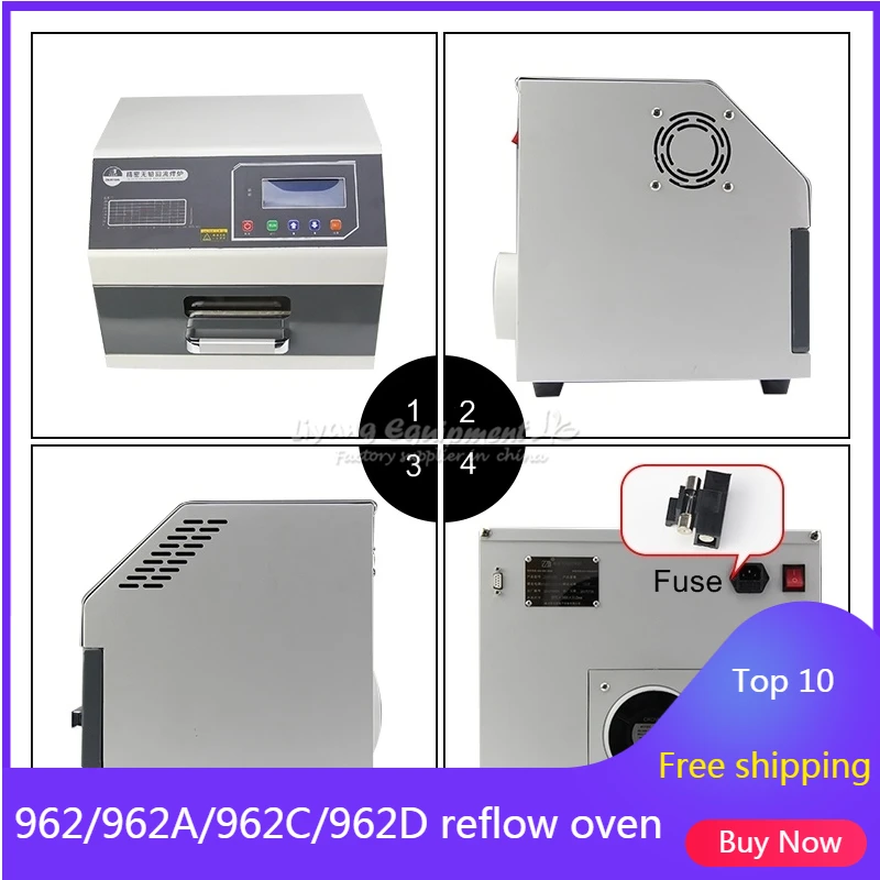 Паяльная станция LY 962A 962C 962D SMD Smt с духовым шкафом и инфракрасным IC нагревателем