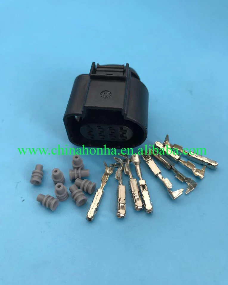 

2 шт. 1J0973714 4H0973714Разъем Автоматическая электрическая вилка Жгут проводов 8 контактов