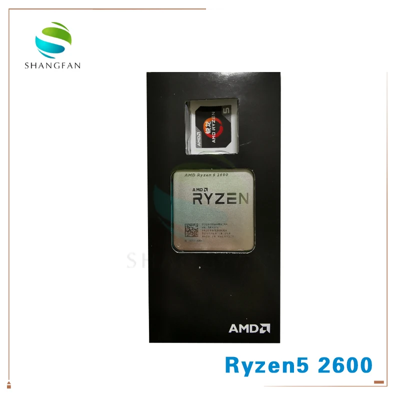 Процессор AMD Ryzen 5 2600 R5 2600 3,4 ГГц шестиядерный двенадцати ядерный процессор 65 Вт Процессор YD2600BBM6IAF Socket AM4