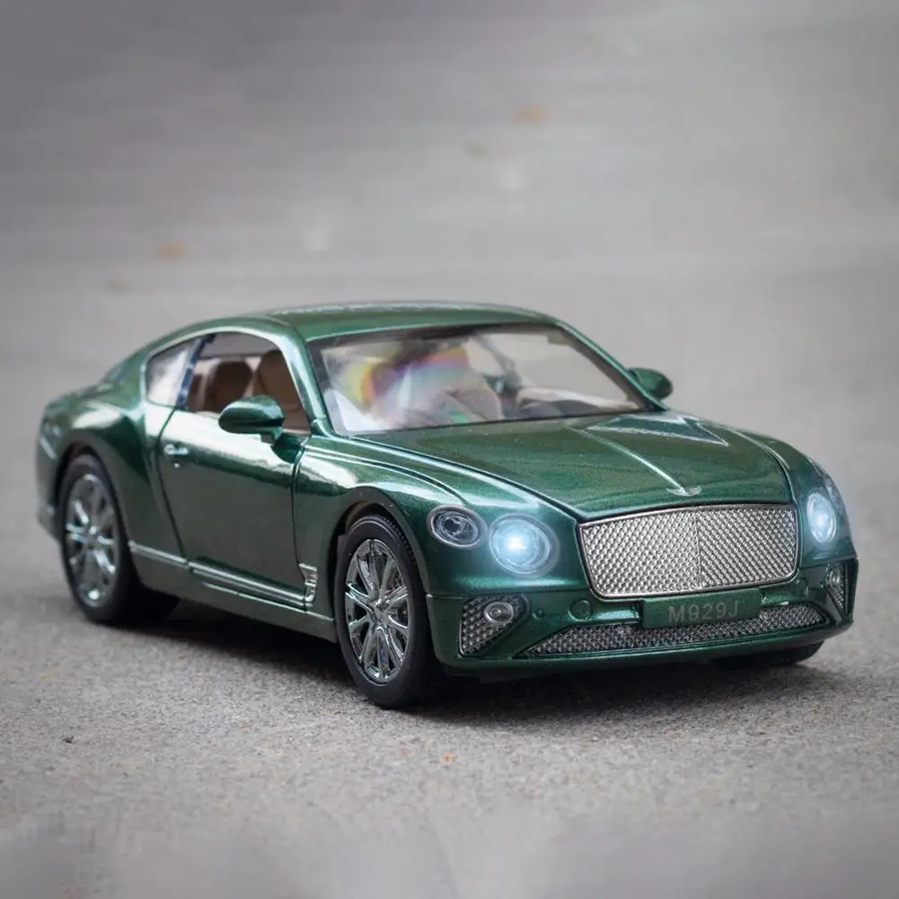 1/24 High Alloy Toy Car for Mulsanne Extended Edition Metal Vehicle Model Toys With Sound Light Open Doors | Игрушки и хобби