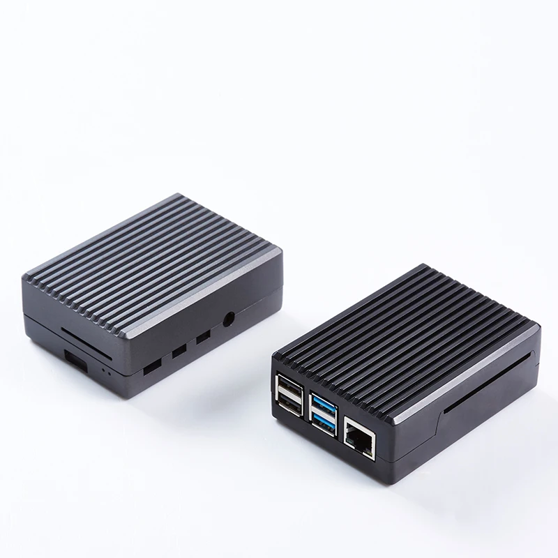 Новый корпус для Raspberry Pi 4 из алюминиевого сплава теплоотвод Модель B|Аксессуары