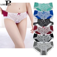 lobbpaja lot 6 pcs women underwear cotton sexy lace cute low waist ladies knickers panties lingerie young girls briefs 9407
