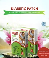 4 12pcs diabetic patch 100 natural herbal cure lower blood glucose treatment sugar balance chinese diabetes medical plaster