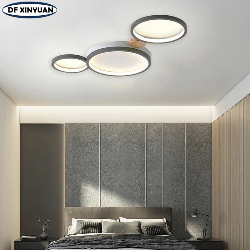 $38.88 Modern living room LED ceiling lamp children's room lighting ceiling chandeliers villa home decoration lights wholesale fixtures