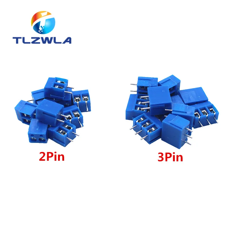 10 шт./лот KF300 2Pin 3pin 5 мм шаг PCB винтовая Клеммная колодка разъемы 250 В 16A 14-22AWG |
