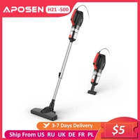 aposen h21 500p 4 in 1 corded vacuum cleaner 16kpa suction 500w power adjustable litter clean appliance household appliance