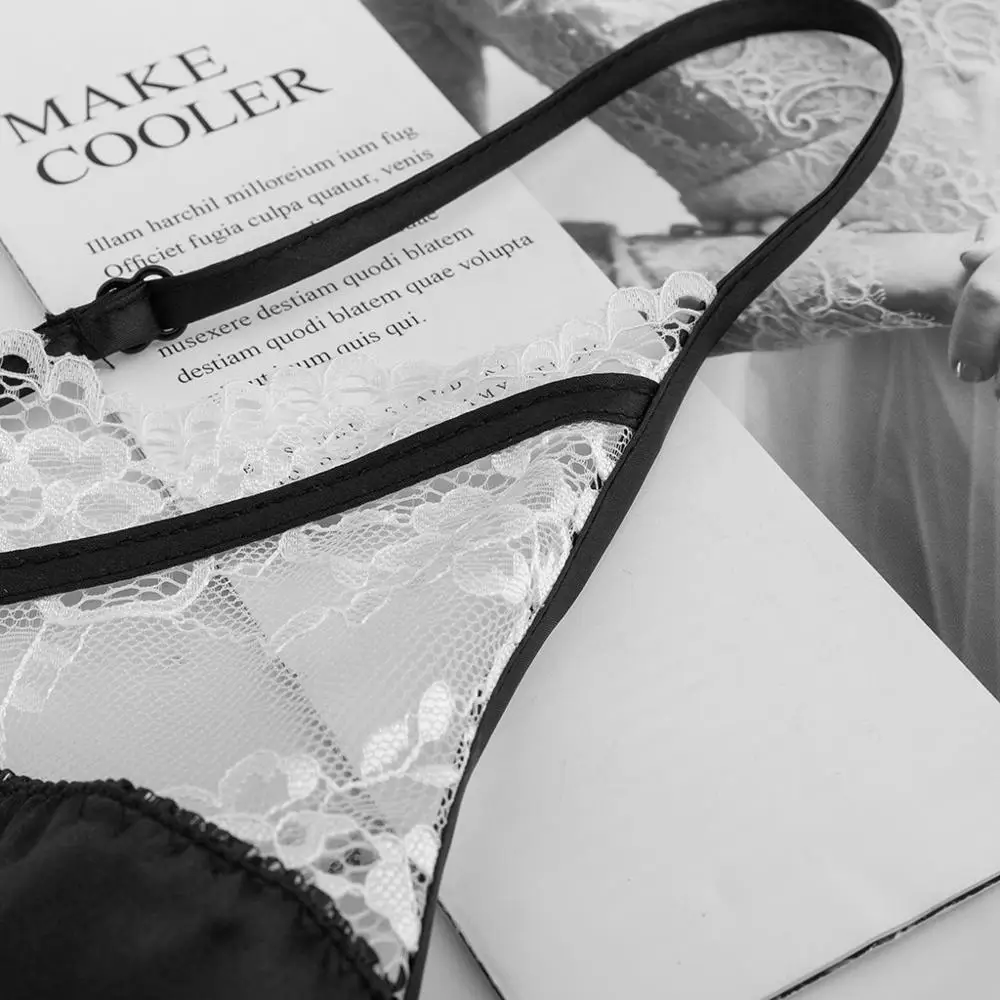 Женское сексуальное нижнее белье атласная пижама на бретелях шорты кружевное