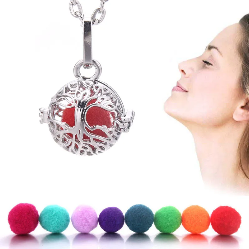 Ожерелье с подвеской в виде диффузора Древа Жизни для женщин |