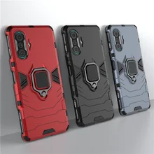 For Cover Xiaomi Poco F3 GT Case For Poco F3 GT Capas Shockproof Phone Bumper Magnetic Metal Holder Cover For Poco F3 GT  Fundas