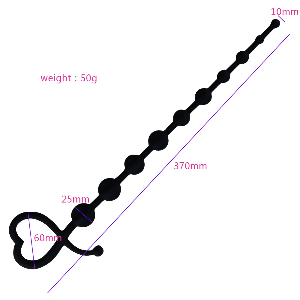 VETIRY мягкие анальные пробки шарики для женщин длинный оргазм влагалище клитор