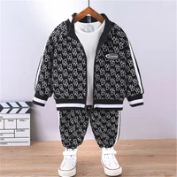 boys clothes sets spring autumn children fashion coats pants 2pcs tracksuits for baby kids 2021 new sports suits outfits 3 4 5y