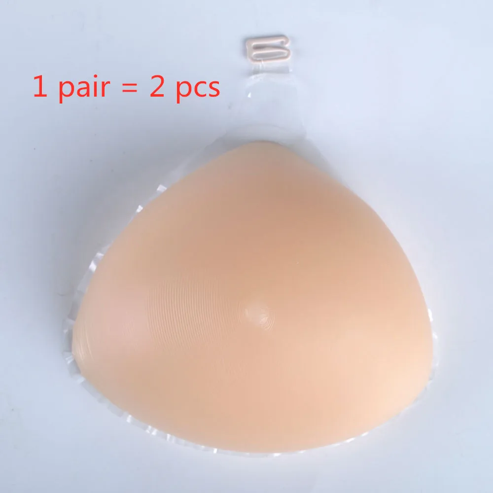 1 пара Портативный крюк силиконовая грудь Треугольники поддельные грудные Для