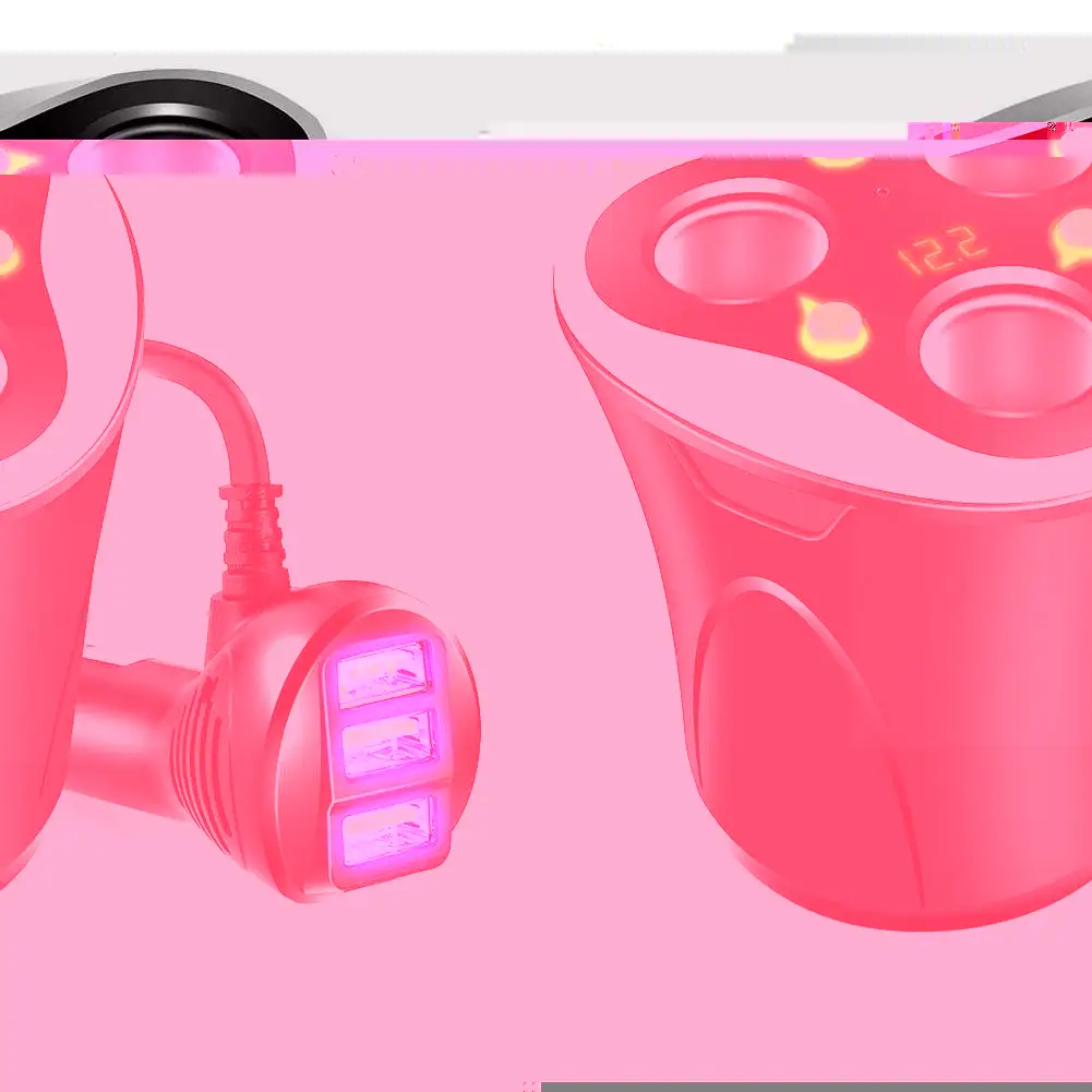 

Автомобильное с тремя прикуривателями, автомобильное зарядное устройство, быстрое зарядное устройство Usb, автомобильное зарядное устройст...