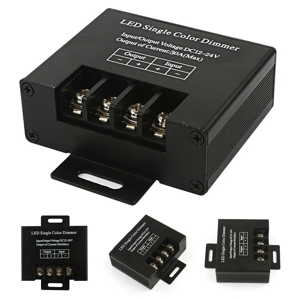 DC 12-24V Мини одноканальный алюминиевый корпус практичный умный переключатель