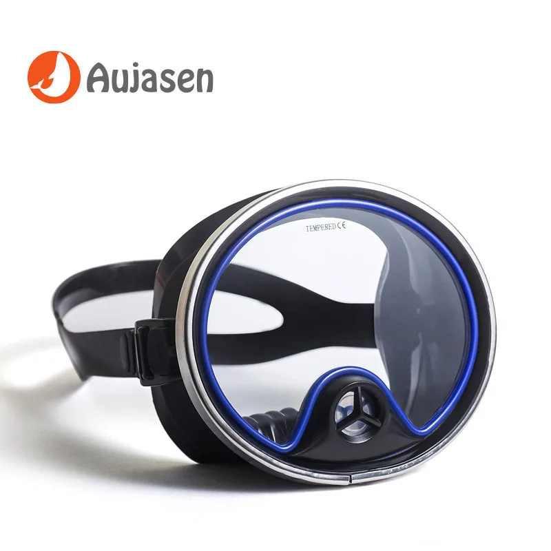 

Underwater Full Face Snorkeling Mask Arc Surface Scuba Diving Mask Anti Fog Snorkeling Diving Mask For Swimming Spearfishing
