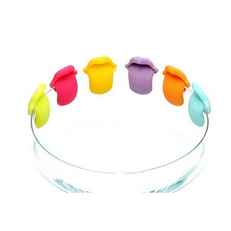 Маркер на стакан для вина 6 шт. идентификатор винной лампы маркеры стаканов очков