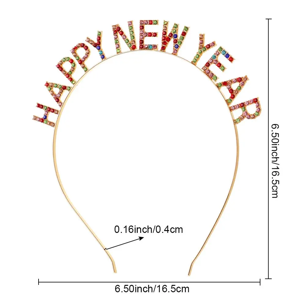Обруч для волос Женский украшение на новый год милая корона принцессы тиара