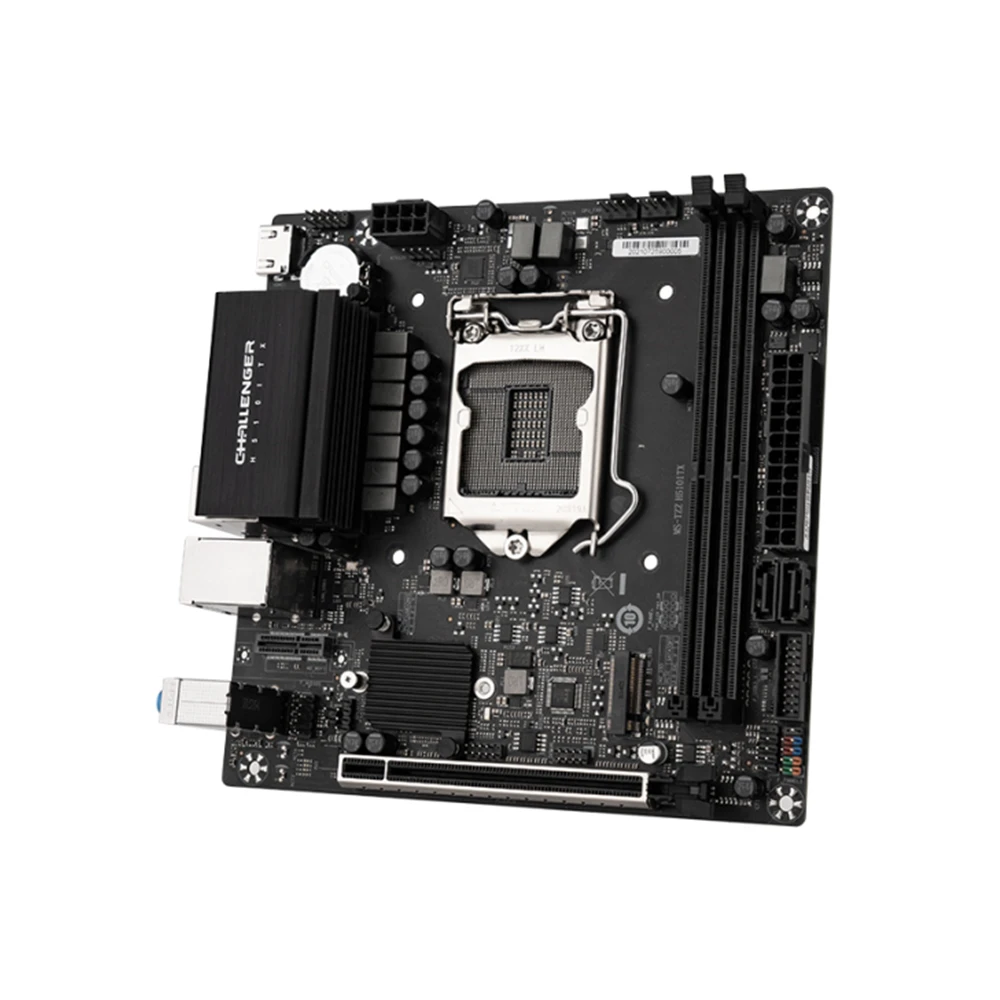 MAXSUN полная новая материнская плата Challenger H510ITX Intel 10 11 LGA1200 DDR4 слоты памяти Rams M.2 SATA3.0