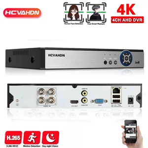 4k ahd digital surveillance video recorder 4ch cctv hybrid 6 in 1 dvr nvr security camera system 8mp 4channel xmeye dvr recorder free global shipping