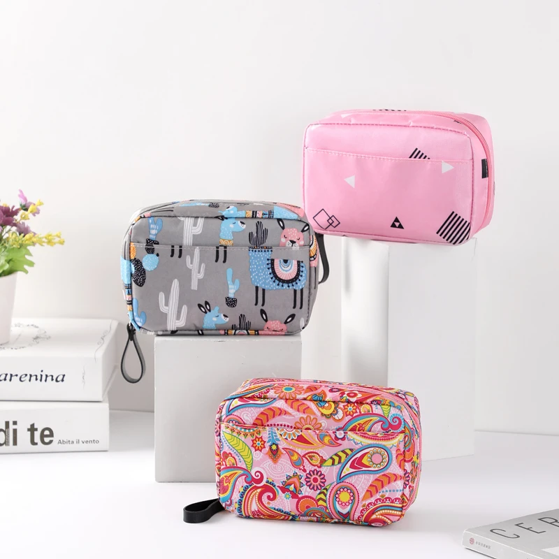 Дорожная косметичка для девочек органайзер косметических принадлежностей сумка
