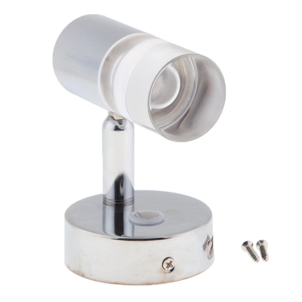 3 Вт лодка чтения светильник светодиодный бра лампа сенсорный выключатель с USB