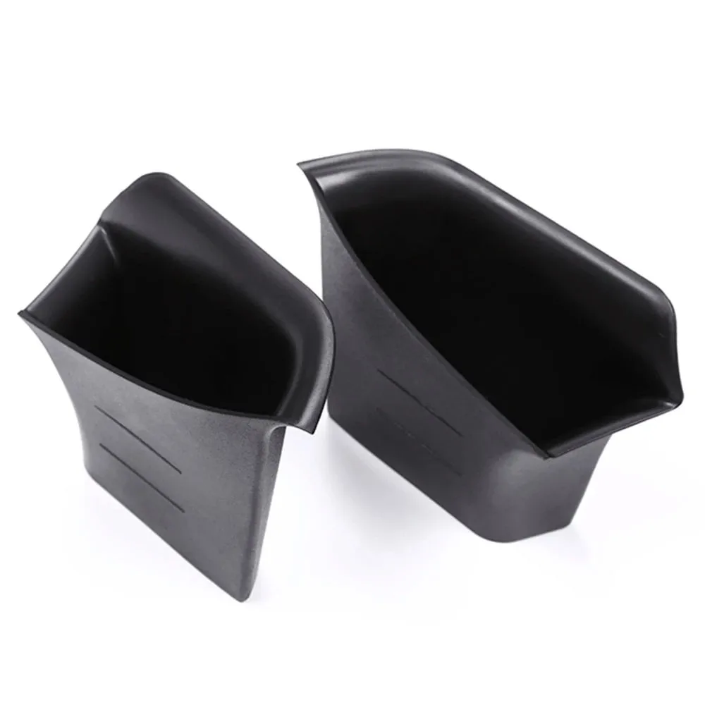 

2pcs Car Armrest Front Side Door Handle Storage Tray Box For BMW 5Series G30 G31 2017-2019 Car Accessories Storage Boxes