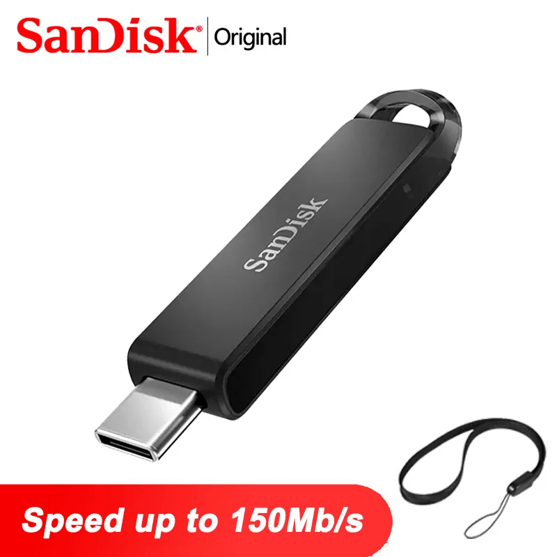 

SanDisk USB Stick Type C OTG Flash Memory USB Pendrive 64GB Usb Flash Drive 32GB U Disk 128GB Usb 256GB Usb Memory Disco Pndriv