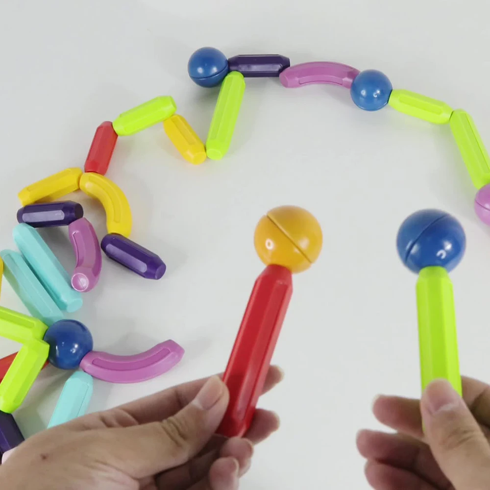 Конструктор детский магнитный палочка для раннего развития магниты детей