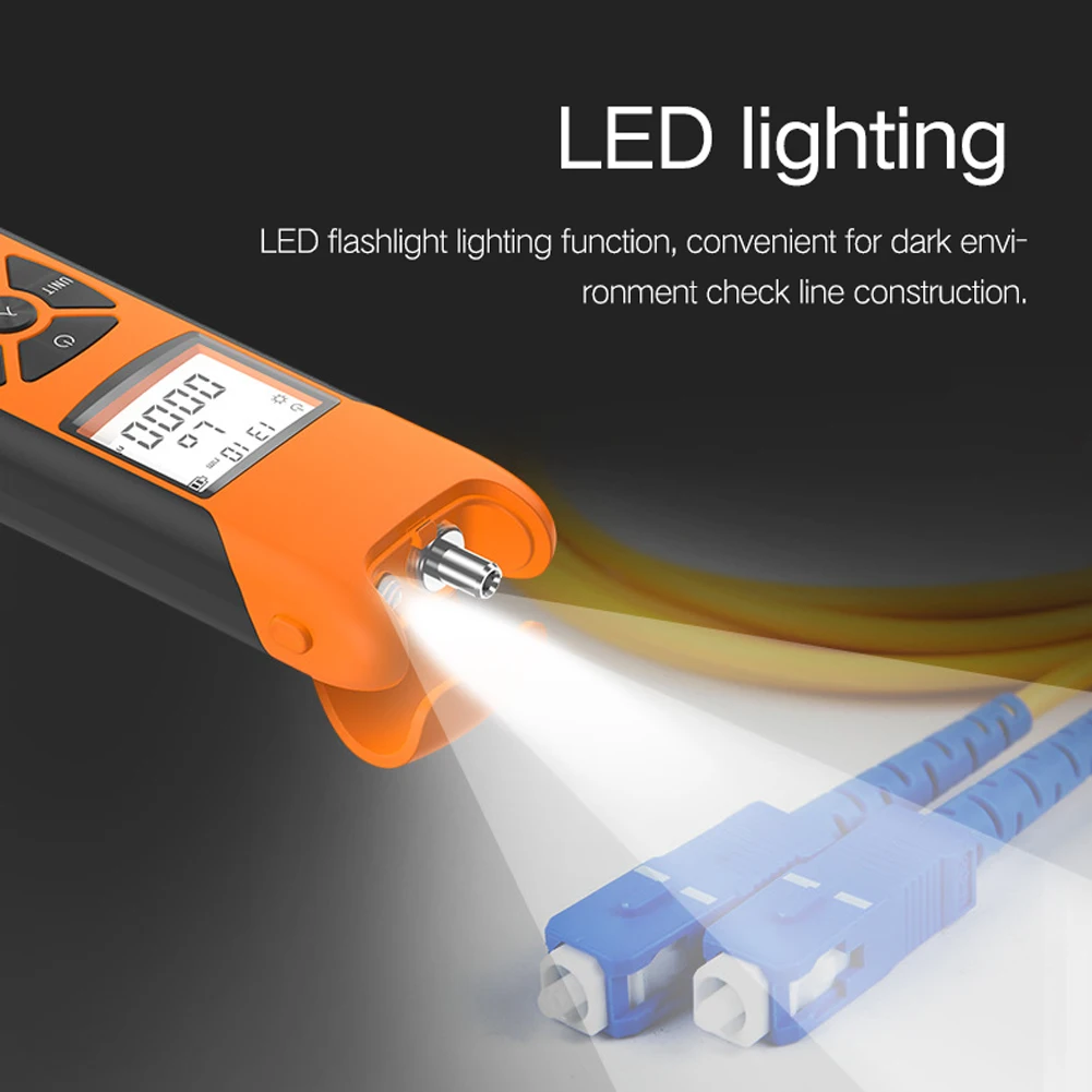 Высокоточный перезаряжаемый оптический измеритель мощности Mini OPM G10 цветной