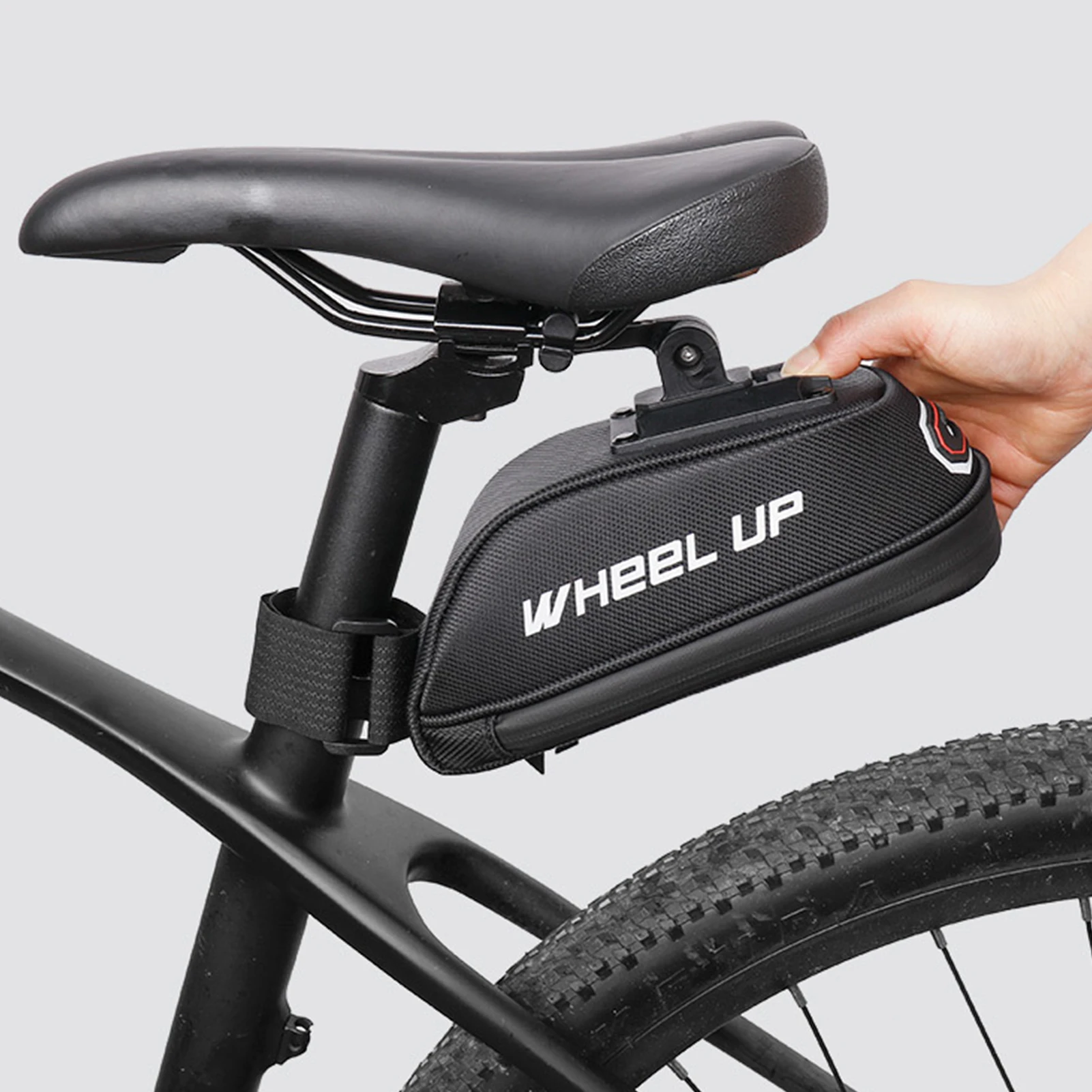 

Водонепроницаемая сумка-седло для дорожного велосипеда, удобный светоотражающий чехол на заднее сиденье, с внешними задними фонарями