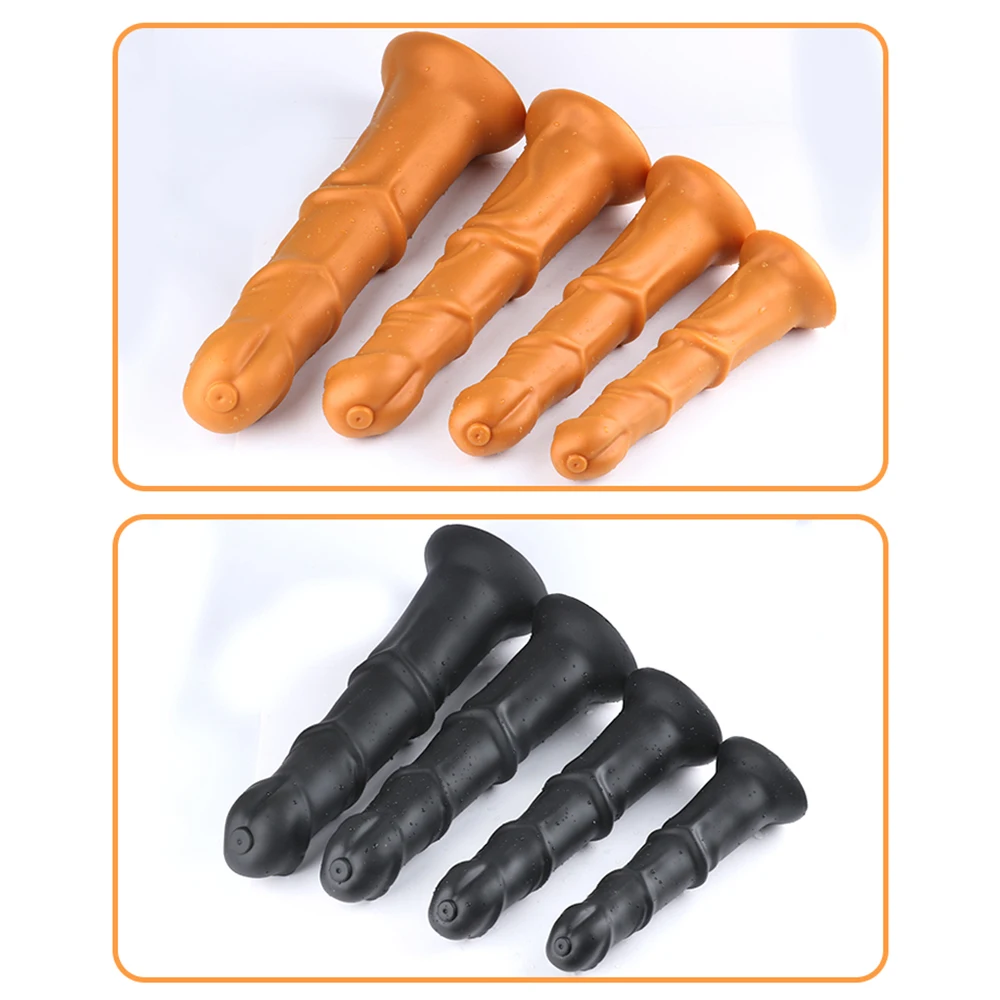 Секс-шоп огромная длинная Анальная пробка большая фаллоимитатор расширение