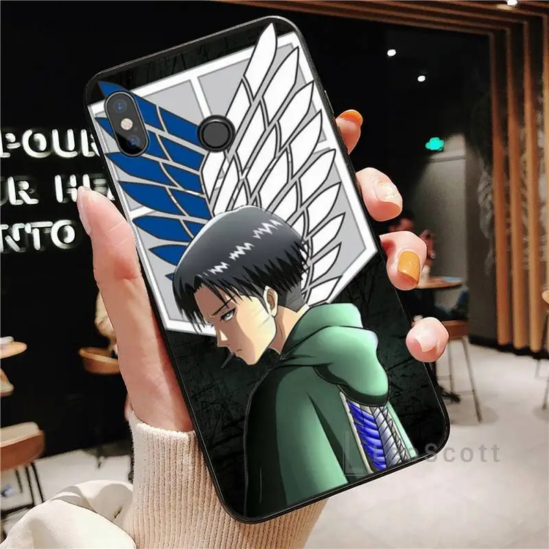 

Anime Japanese attack on Titan Phone Case For Xiaomi Redmi note 4 4X 8T 9 9s 10 K20 K30 cc9 9t pro lite max