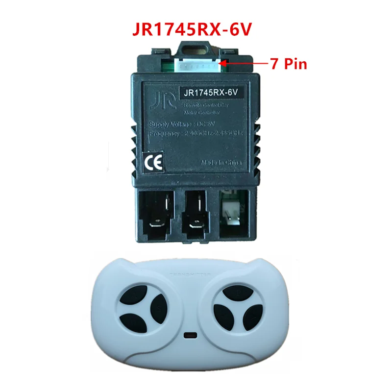 Игрушечный автомобиль JR1745RX-6V, bluetooth, пульт дистанционного управления, контроллер для детского электромобиля с функцией плавного запуска
