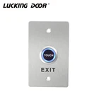 Нержавеющая сталь дверной Звонок переключатель Инфракрасный без сенсорной панели для контроля доступа Электрический замок Дверь Выход Кнопка спуска ST870