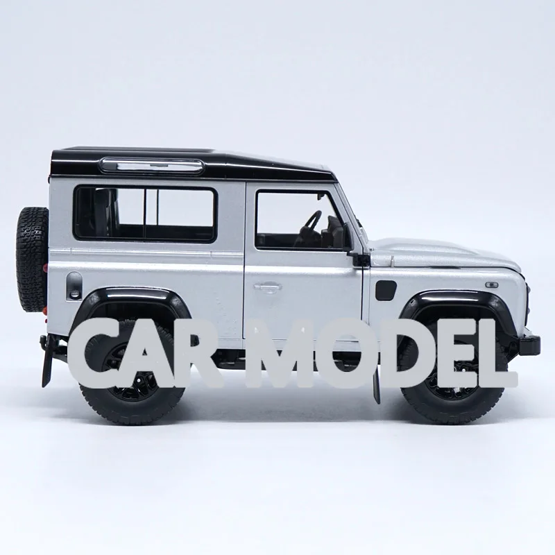 1:18 Масштаб сплава игрушечных транспортных средств Почти настоящий AR Defender 90 модель автомобиля SUV детских игрушечных автомобилей оригинальные аутентичные Детские игрушки