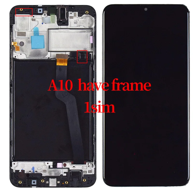 ЖК-дисплей для Samsung A10 A105 A105F A105G сменный дигитайзер сенсорного экрана M10 M105 M105F |