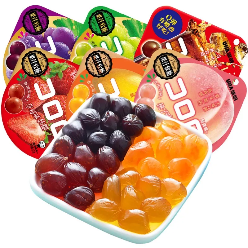 

Yuha Marshmallow Cool Lulu Popping Fruit Flavor Sandwich Fudge Flavor Candy