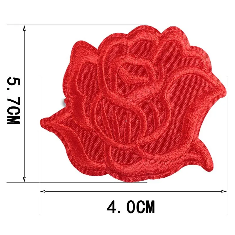 1 шт. маленькие розовые нашивки с цветком вишни вышивка одежды аппликация помощью