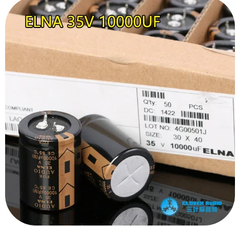 

2pcs Free shipping ELNA Audio Series 35V 10000UF Filter Capacitor