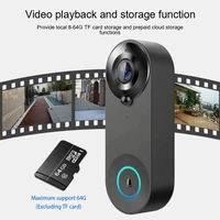 intelligent wireless wifi doorbell home remote smart door bell 1080p tuya wireless wifi high definition visual doorbel camera
