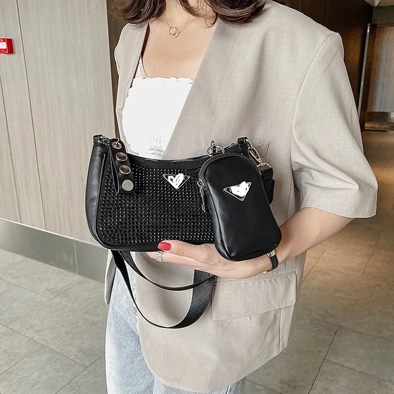 

Women's bag, shoulder strap, multifunctional diamond, luxury, fashion, brand new