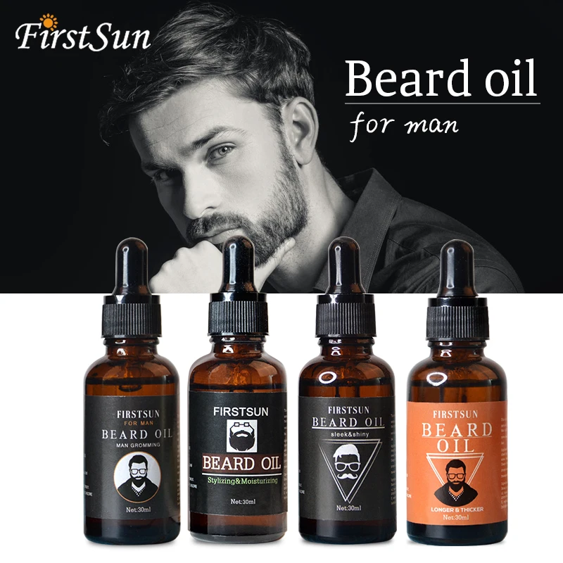 

Natural Organic Men Beard Growth Oil Men Moustache Cream Beard Oil Kit Beard Wax Balm Hair Loss Products Leave-In Conditioner