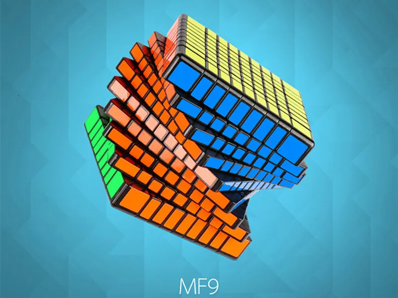 Moyu Mf9 9x9x9, Магический кубик Mofangjiaoshi, 9 слоев, 9x9, скоростные Кубики-головоломки, вращающиеся развивающие игрушки, детская игра, Cubo Magico