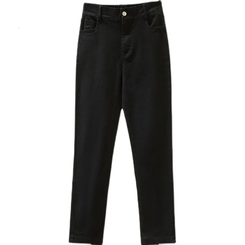 

Breasted casual straight jeans loose daddy radish Harlem pants 2907 p75