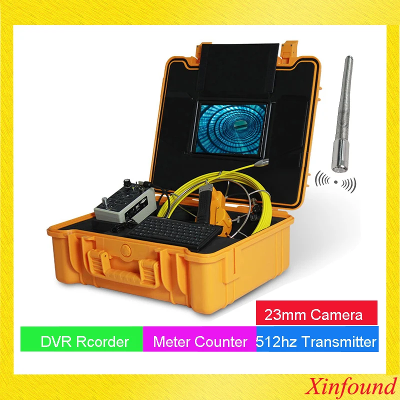 Длинные весенние 512Hz трансмиттером самовыравнивающийся канализационного стока